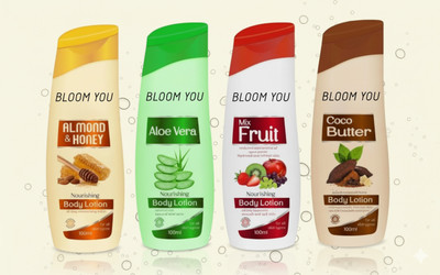 BLOOM YOU Aloe Pure Hydrating Lotion(400 ml)