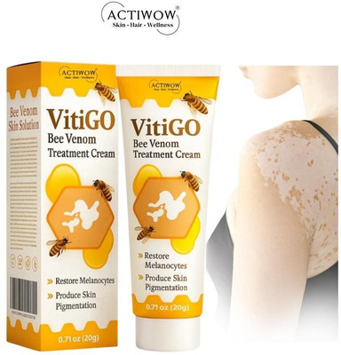 ACTIWOW Vitigo Bee Venom Cream for Lip Zone Hydration X001(100 g)