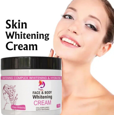 Woman Beauty WB Face Whitening & Skin Clarifying Cream for Dull and Tired Skin(50 g)