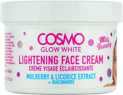 COSMO Glow White Lightening Face Cream | Protects Skin Against Dryness(125 ml)