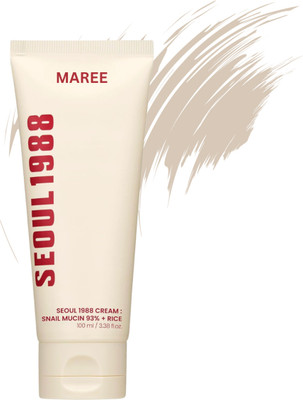 Maree SEOUL 1988 Snail Mucin Cream – Intense Hydration + Rice Brightening Complex(100 ml)