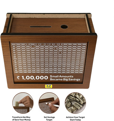 DHAGO WOODEN MONEY Wooden Money Clip(brown)