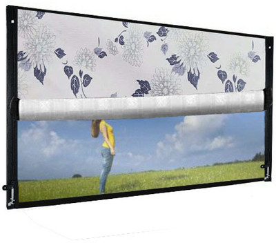 shrinitya 2 layer dust proof smart LED LCD TV cover for 49 inch 49 inch LED/LCD TV  - GF_P027_LED49_BA002(Multicolor)