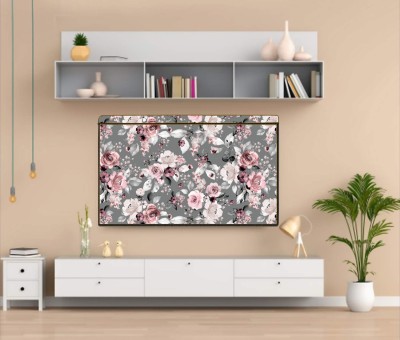 JAI AMBEY for 43 inch led  - For 43 inches Led Cover / Tv Cover All Models With Screen Layer(Pink)