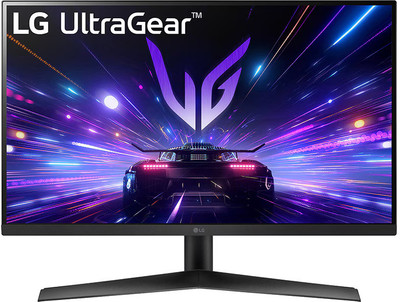 LG ULTRAGEAR GAMING 27GS60F 68.58 cm (27 inch) Full HD LED Backlit IPS Panel Gaming Monitor (HDMI & DISPLAY PORT, HDR 10, NVIDIA G-SYNC COMPATIBLE- 27GS60F-B)(AMD Free Sync, Response Time: 1 ms, 180 Hz Refresh Rate)