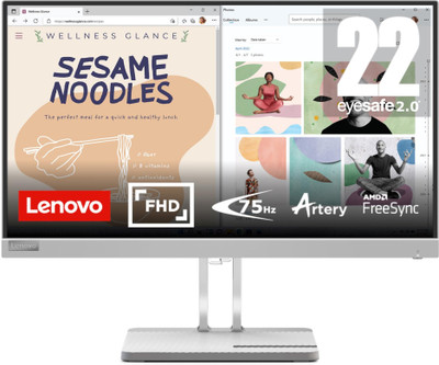 Lenovo 54.61 cm (22 inch) Full HD VA Panel Monitor (L22e-40)(Response Time: 4 ms, 60 Hz Refresh Rate)
