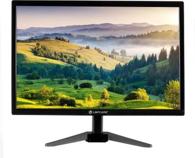 LAPCARE 20 inch HD LED Backlit TN Panel with VGA & HDMI Port, Light Weight, Power Saver, Wall Mountable, Slim Monitor (LM21WHD)