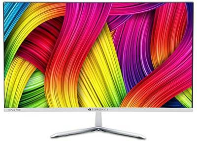 ZEBRONICS 24 inch VGA Monitor (24 inch (60.4 cm) LED Monitor with Full HD Display)