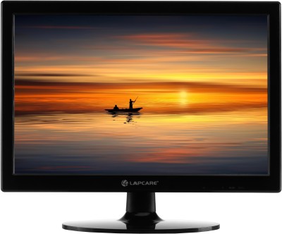 LAPCARE 15.4 inch HD LED Backlit TN Panel with VGA & HDMI Port, Light Weight, Power Saver, Wall Mountable, Slim Monitor (LM154H)(Response Time: 5 ms, 60 Hz Refresh Rate)