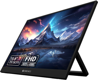 50% OFF on ZEBRONICS 39.62 cm (15.6 inch) Full HD IPS Panel with 180-degree Adjustable Stand, 16:9 Aspect Ratio, 300Nits brightness, 16.7M Colors, Dual Input - Type C + Mini HDMI, Built-in Speakers Portable Monitor ((Zeb-Pixigo A16 (Zeb-KPM 2)))(Response Time: 25 ms, 60 Hz Refresh Rate) 50% OFF on ZEBRONICS 39.62 cm (15.6 inch) Full HD IPS Panel with 180-degree Adjustable Stand, 16:9 Aspect Ratio, 300Nits brightness, 16.7M Colors, Dual Input - Type C + Mini HDMI, Built-in Speakers Portable Monitor ((Zeb-Pixigo A16 (Zeb-KPM 2)))(Response Time: 25 ms, 60 Hz Refresh Rate)