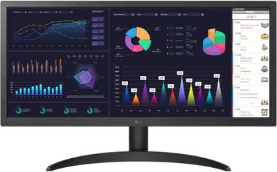 LG Ultra Wide Monitor 26 inch WFHD LED Backlit Monitor (26WQ500)