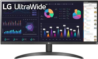 LG UltraWide 73.66 cm (29 inch) Full HD IPS Panel with HDR10, OnScreen Control, Dual Controller, Flicker safe, Reader Mode, 3-Side Virtually Borderless Design Monitor (29WQ500-B.ATR)(AMD Free Sync, Response Time: 5 ms, 100 Hz Refresh Rate) LG UltraWide 73.66 cm (29 inch) Full HD IPS Panel with HDR10, OnScreen Control, Dual Controller, Flicker safe, Reader Mode, 3-Side Virtually Borderless Design Monitor (29WQ500-B.ATR)(AMD Free Sync, Response Time: 5 ms, 100 Hz Refresh Rate)