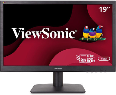 ViewSonic VA1903H-2 19 Inch WXGA LED Backlit TN Panel Monitor (1366×768 Monitor With Flicker-Free & Blue Light Filter) (Response Time: 5 Ms) For Rs. 5999 @ 60% off