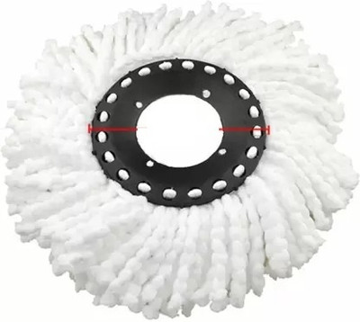 BSVR High Quality Mop refill Microfiber Replace Mop Refill 106 Refill(White)