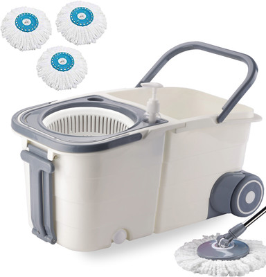 V-MOP Double Bucket Mop-00155 Mop Set(Blue)