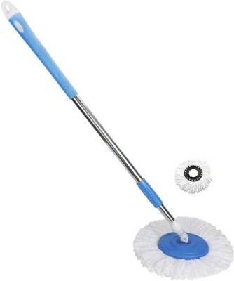 Netsquare Mop Rod Set Pack OF 1 Stainless Steel Mop Rod(Blue)