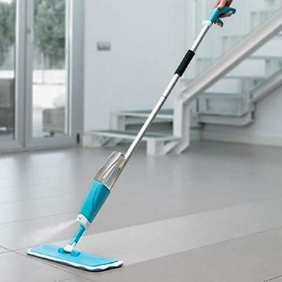Mesmera mop with spray function Microfibre Wet and Dry Broom(Multicolor)
