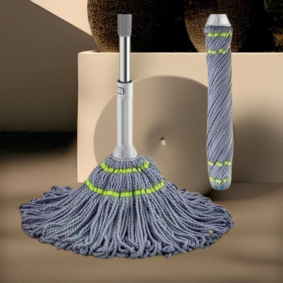 Galaxyway Floor Mop set pack of 1 Grey14 Mop Rod(Grey)
