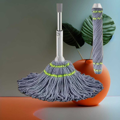 Galaxyway Floor Mop set pack of 1 Grey87 Mop Rod(Grey)