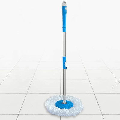 WHAAKART Stander Rod Mop Stick-Best Rod Set With 1 Refill- Easy to fit for All Mop Set Mop Rod(Blue)