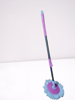 RMGS 360° Bucket Spin Mop Stick with Microfiber Refill with use at office and home Mop Set(Multicolor 1 m)