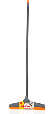 Chakaachak Shine,Bathroom,Home Office Surface Cleaning Plastic TPE Blades Mop Set(Grey)
