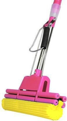 Fitaza Floor Cleaning Squeeze Mop Sponge Mop(Multicolor 10 m)