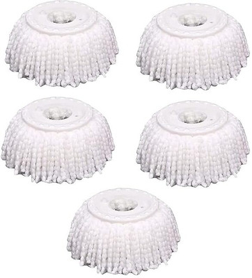 MGR MOP REFILL PACK OF 5 GOOD QUALITY Dust Mop(White)