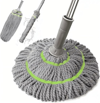 BUYSTRA Twist Floor Mop / Self Wringing Twist Mop For Floor Cleaning / Cleaning Mop Wet & Dry Mop(Multicolor)