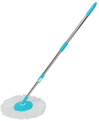 KANN HAND MOB 360 Mop Head and Rod(Blue, White 1.1 m)