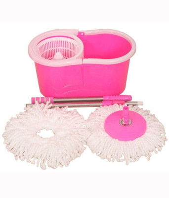 Urban Magic DELIGHT PLASTIC HANDLE MOP SET Mop Set(Multicolor)