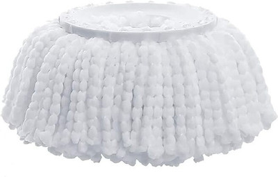 PAL Universal Fit Replacement Refill for 360 Rotating Spin Magic Mop Refill(White 10 m)