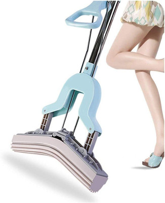 SUICUNE Poly Mop PVA Sponge Mop - Wash, Dry and Store Floor Cleaner Sponge Mop(Multicolor)