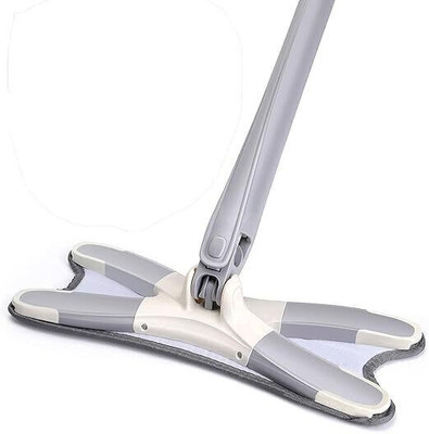 Nirviklpe flat mop x shape Wet & Dry Mop(Multicolor)