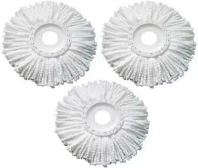 NKL High Quality Mop refill Microfiber Replace Mop Refill 60 Refill(White)