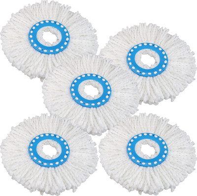 Primeway 360 Rotating Spin Mop Refill Mop Head(White)