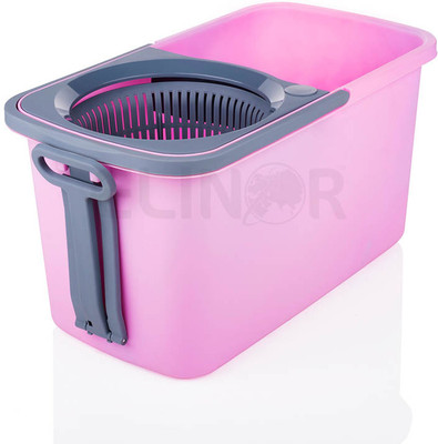 Eli Elinor Plastic Square Mop Set(Pink 1.2 m)