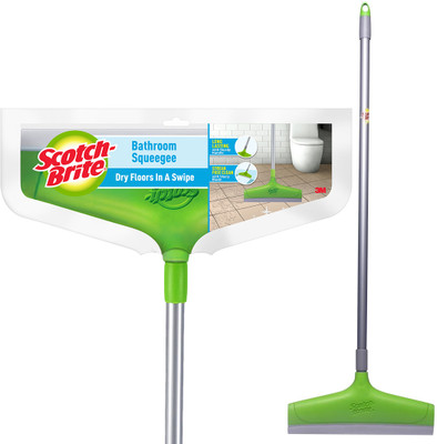 Scotch-Brite Bathroom Squeegee Floor Wiper having fixed handle Floor Wiper(Green 85 cm)