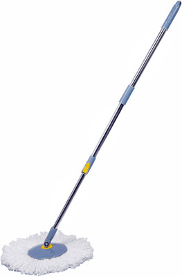 MY GIRAFFE MOP ROD SET/MOP STICK , EXTENDABLE HANDLE WITH 1 MICROFIBER REFILL Mop Set(Multicolor 11.7 m)