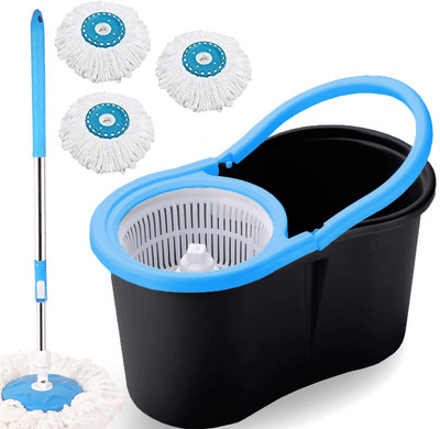 V-MOP Classic Spin Bucket Mop Set Mop Set(Multicolor)