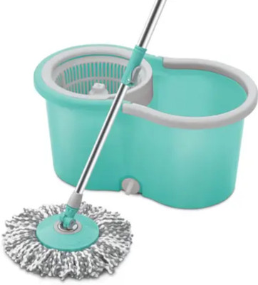 Spotzero by Milton Wet & Dry Mop Green Mop Set(Green)