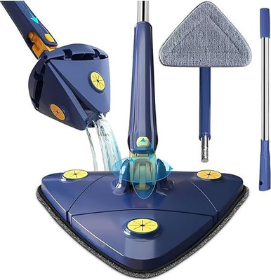Sri Swamy Technokart 360 Degree Triangle Mop Wet & Dry Mop(Multicolor)