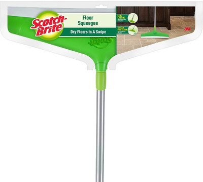 Scotch-Brite Plastic Floor Squeegee Wiper 40cm Floor Wiper(Green)