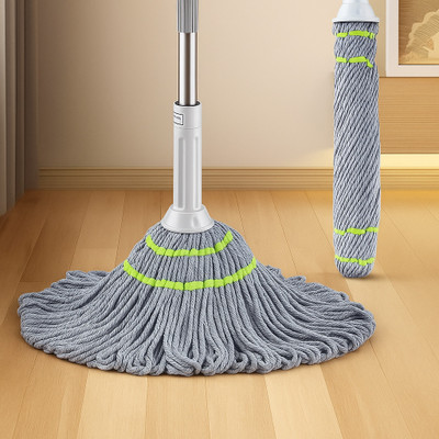 Mopper SpinPro 360 Mop Stick twist Microfiber floor cleaning tiles & marble Wet & Dry Mop(Multicolor)