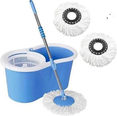Shree Vaishno Enterprises Design 362 Mop Set(Blue, White 20 m)