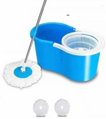 Shree Vaishno Enterprises Design 162 Mop Set(Blue, White 20 m)