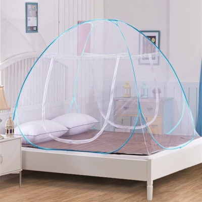 Yunik Polyester Adults Washable YU--NET--KING_21 Mosquito Net(White, Tent)