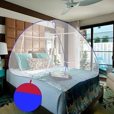 Yunik Polyester Adults Washable MOONLIGHT55OP_21 Mosquito Net(Navy Blue, Tent)