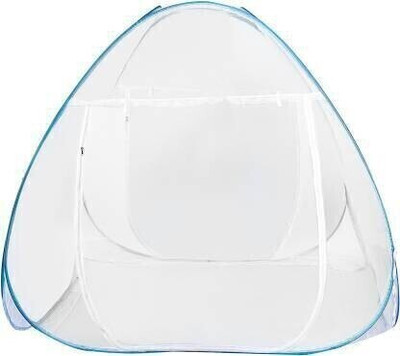 Hitech Polyester Adults Washable Good knight Mosquito Net for Double Bed, Mosquito Net(White, Tent)