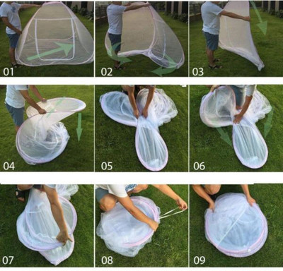 BELSODINE Polyester Adults Washable BELSODINENEWMOSQUITO NETN173 H173Mosquito H321 Mosquito Net(SKY BLUE, Tent)